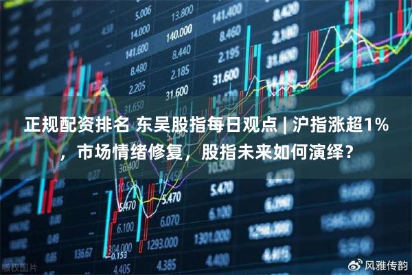 正规配资排名 东吴股指每日观点 | 沪指涨超1%，市场情绪修复，股指未来如何演绎？